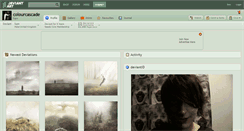 Desktop Screenshot of colourcascade.deviantart.com