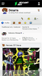 Mobile Screenshot of desarra.deviantart.com