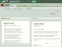 Tablet Screenshot of gorghte.deviantart.com