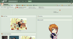 Desktop Screenshot of nannerl.deviantart.com