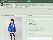 Tablet Screenshot of dj-retro.deviantart.com