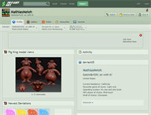 Tablet Screenshot of mathiasmeioh.deviantart.com