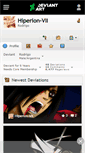 Mobile Screenshot of hiperion-vii.deviantart.com