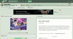 Desktop Screenshot of kupocoffee.deviantart.com
