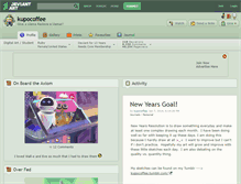 Tablet Screenshot of kupocoffee.deviantart.com