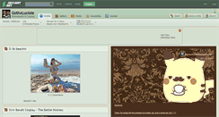 Desktop Screenshot of gothxluciole.deviantart.com