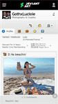 Mobile Screenshot of gothxluciole.deviantart.com