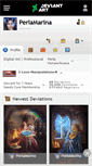 Mobile Screenshot of perlamarina.deviantart.com