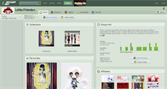 Desktop Screenshot of lolita-friends.deviantart.com