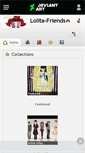 Mobile Screenshot of lolita-friends.deviantart.com
