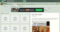 Desktop Screenshot of golseum.deviantart.com