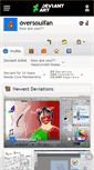 Mobile Screenshot of oversoulfan.deviantart.com