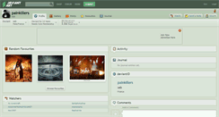 Desktop Screenshot of painkillers.deviantart.com