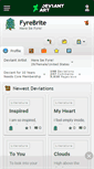 Mobile Screenshot of fyrebrite.deviantart.com