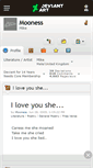 Mobile Screenshot of mooness.deviantart.com