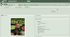 Desktop Screenshot of dezian.deviantart.com