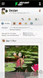 Mobile Screenshot of dezian.deviantart.com