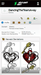 Mobile Screenshot of dancingthetearsaway.deviantart.com