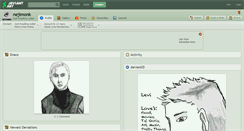 Desktop Screenshot of nejimonk.deviantart.com