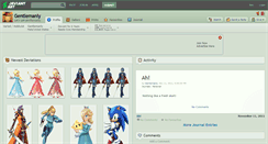 Desktop Screenshot of gentlemanly.deviantart.com