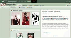 Desktop Screenshot of edgeworth-fans.deviantart.com