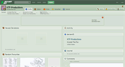 Desktop Screenshot of ktf-productions.deviantart.com