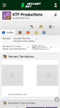 Mobile Screenshot of ktf-productions.deviantart.com