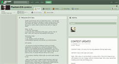 Desktop Screenshot of phantom-erik-lovers.deviantart.com