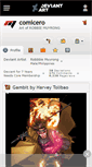 Mobile Screenshot of comicero.deviantart.com