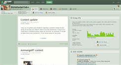Desktop Screenshot of bishiehunterclub.deviantart.com