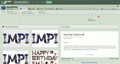 Desktop Screenshot of garethphilp.deviantart.com