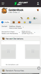 Mobile Screenshot of goldenrook.deviantart.com
