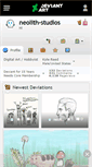 Mobile Screenshot of neolith-studios.deviantart.com