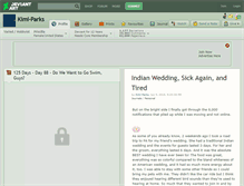 Tablet Screenshot of kimi-parks.deviantart.com