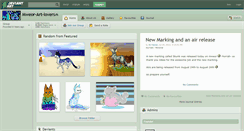 Desktop Screenshot of mweor-art-lovers.deviantart.com
