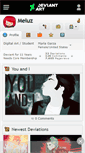 Mobile Screenshot of meluz.deviantart.com