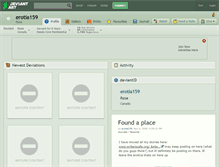 Tablet Screenshot of erotia159.deviantart.com