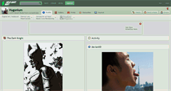 Desktop Screenshot of hugonium.deviantart.com