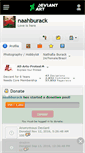 Mobile Screenshot of naahburack.deviantart.com