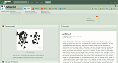 Desktop Screenshot of fatedartist.deviantart.com