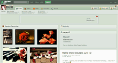 Desktop Screenshot of ellen20.deviantart.com