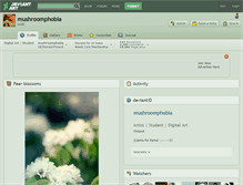 Tablet Screenshot of mushroomphobia.deviantart.com