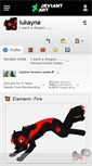 Mobile Screenshot of lukayna.deviantart.com
