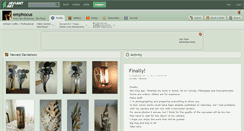 Desktop Screenshot of emphocus.deviantart.com