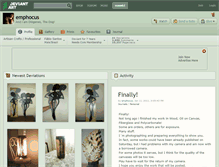 Tablet Screenshot of emphocus.deviantart.com