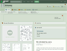 Tablet Screenshot of fartooeasy.deviantart.com