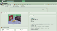 Desktop Screenshot of flyingfox17.deviantart.com