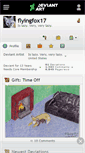 Mobile Screenshot of flyingfox17.deviantart.com