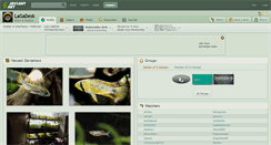 Desktop Screenshot of lagadesk.deviantart.com