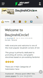 Mobile Screenshot of doujinshicircle.deviantart.com